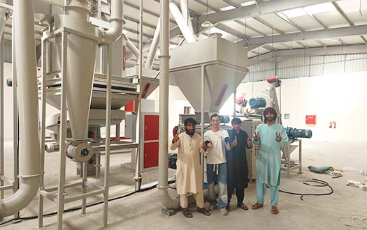 poultry feed production line case